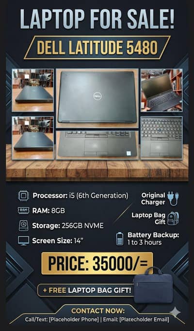 Dell latitude 5480 laptop