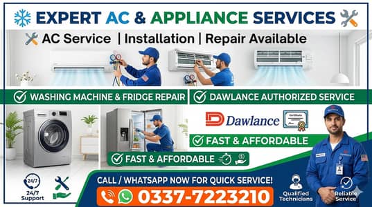 Dawlance Authorized Appliance Specialists | AC Service & Repair