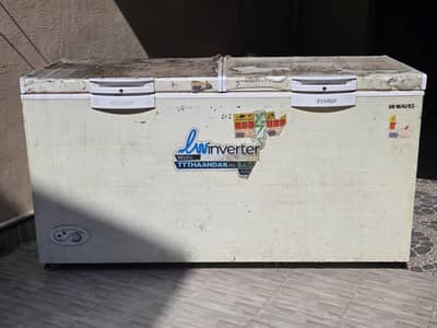 double door large size fridge