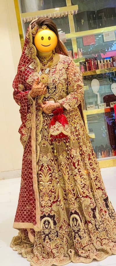 Libas e khaas Bridal dress! Bridal lehnga! wedding dress! Bridal Maxi