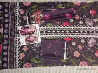 ​Original Shanaya 3PC Unstitched Lawn - Trending Cord Set Design