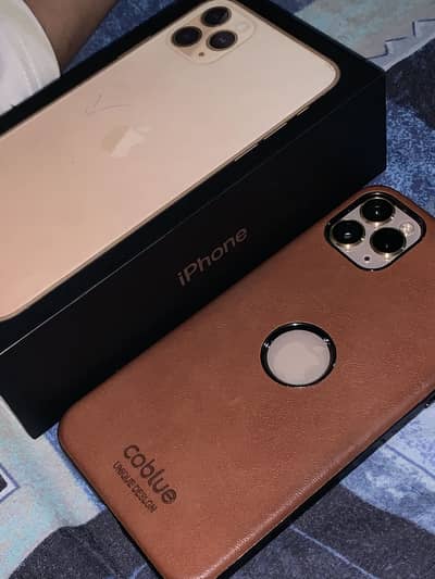 Iphone 11 pro max with box 256 pta approved