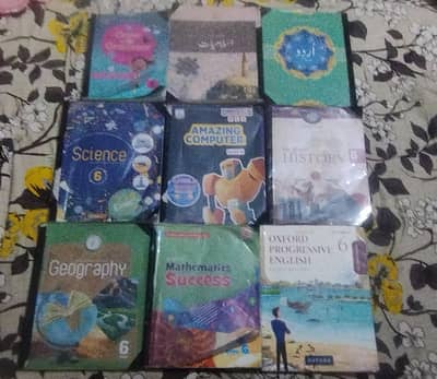 6 class Allied school  books