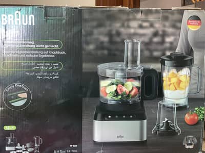 Braun 12 in 1 juicer, blender, grinder and chopper for sale