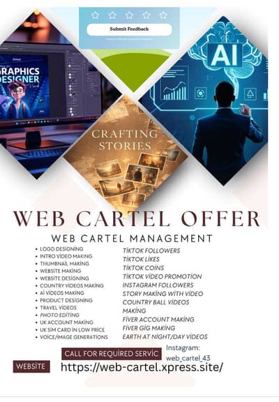 Web Cartel Offer You Services: