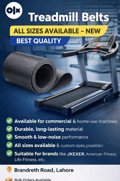 Treadmill /Treadmill Belt /Imported Treadmill Belts /Belts /New Belt