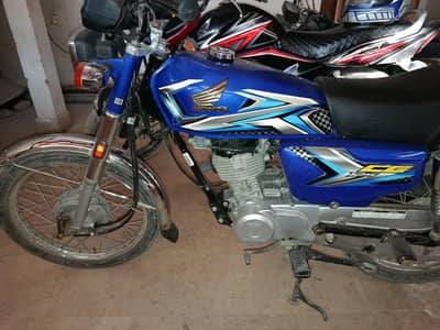 Honda CG 125 Blue Colour 2025