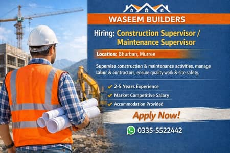 Construction supervisor / Maintainance Supervisor