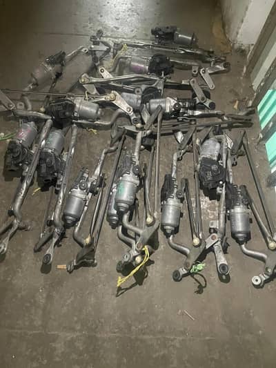 Corolla and Yaris wiper Machines/Motors/fender/lights/bonnet/grill
