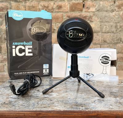 Blue Snowball USB Microphone – Complete Box Pack