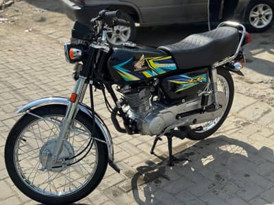 honda Cg125 Black