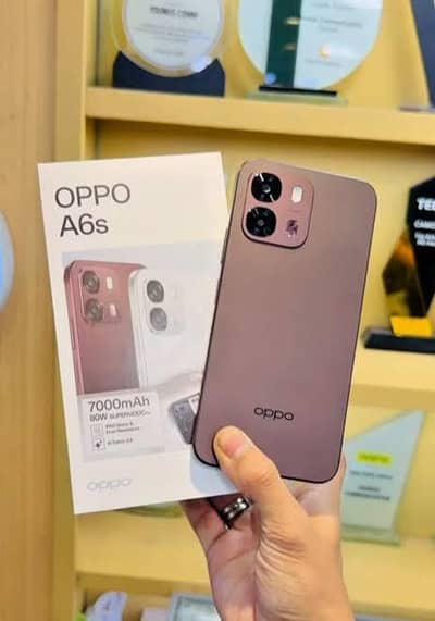 oppo A6S mobile 8 +16 256 new