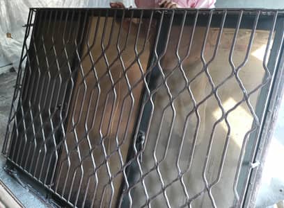 Iron Windows with Safety Grill – Heavy Quality