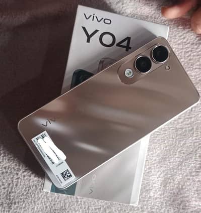 vivo y04 4gb 128gb complete box  warranty  10/10 condition