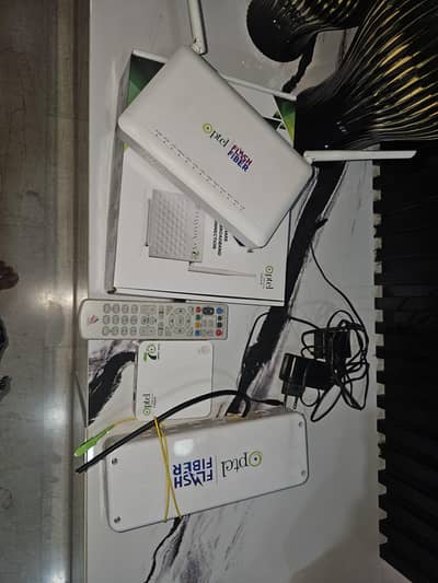 ptcl internet box and tv box