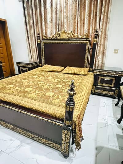 Bed Set | Wooden Bed | King Size Bed | Luxury Bed | Bed For Sale