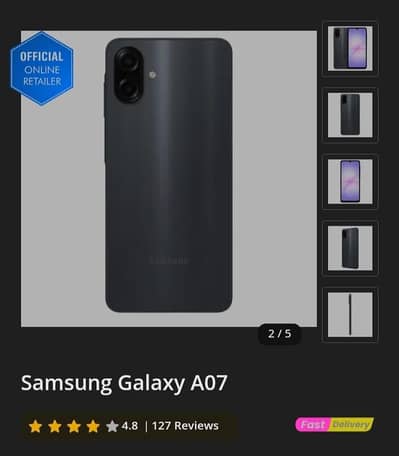Samsung Galaxy A07 4G Mobile