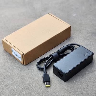 Lenovo Square Pin Laptop Charger 20V 3.25a 65w With Power Cable