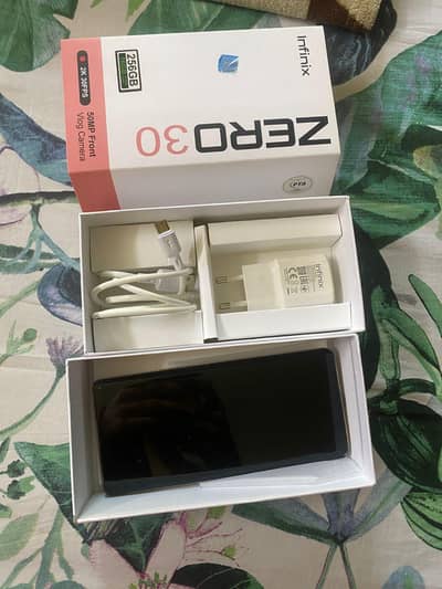 Infinix Zero 30 edge screen 256/16 complete