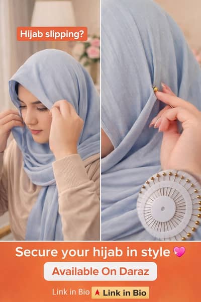 Hijab pins Safety pins