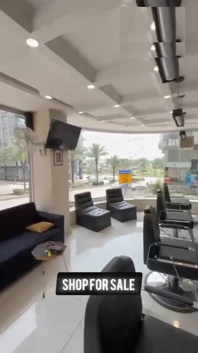 SHOP FOR SALE GROUND FLOOR BOULEVARD, CORNER BAHRIA TOWN CIVIC CENTER