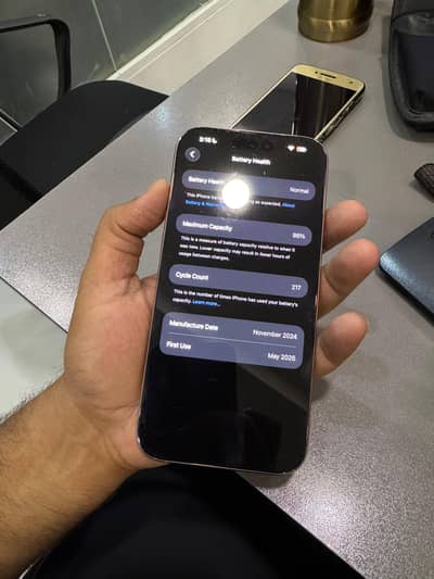 Iphone 16 Pro Max JV 256GB With Box and Charger