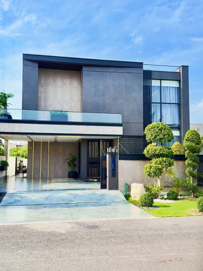 One Kanal Brand New Luxury Ultra-Modern Design Most Beautiful Fully Furnished Bungalow 2 Servant Quarter In Basement For Sale At Prime Location Of DHA Lahore Near To Park Masjid & DHA Raya Fairways Commercial.