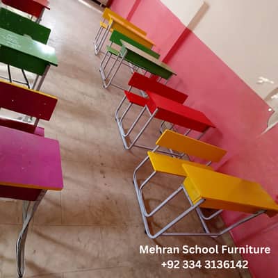 School Table - Benches - School Furniture - Chairs Set - Desk - Chairs