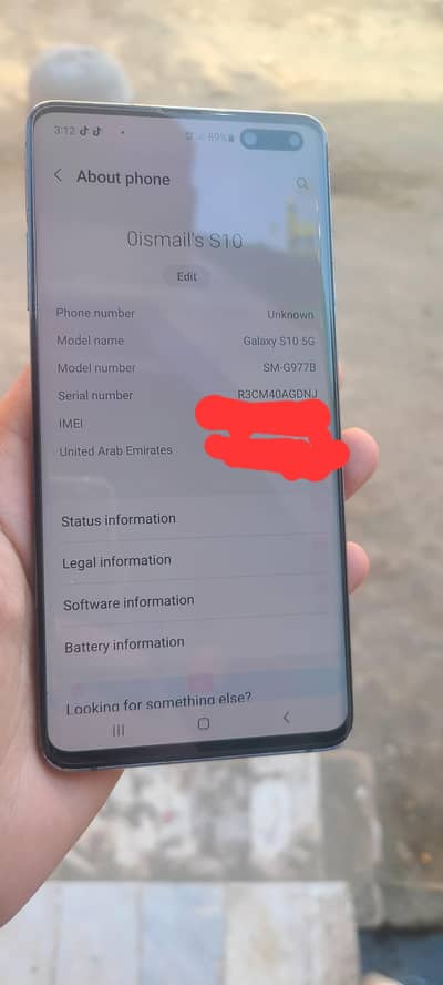 Samsung galaxy s10 5G