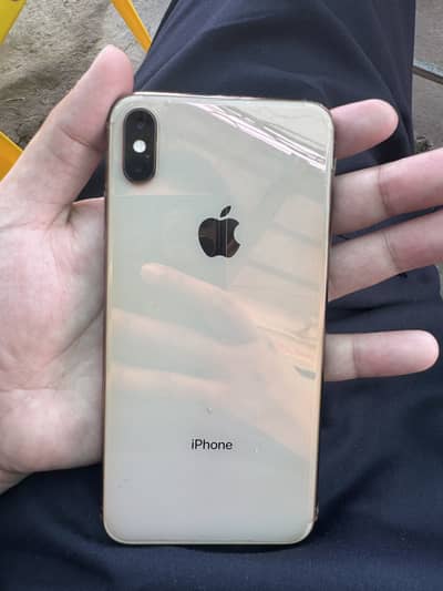 Iphone XS max Pta approved Gold water pack