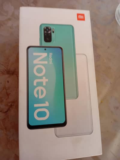 Redmi Note 10 Onyx Gray 4GB RAM 128GB ROM.