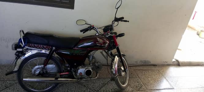 Honda Cd 70 2022 Model Islamabad Registered
