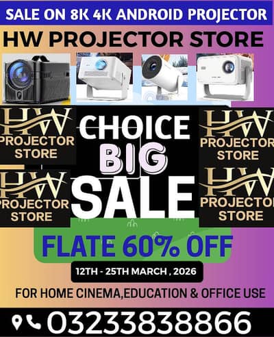 All Types of HD Projectors Available for Sale | Home & Office Use