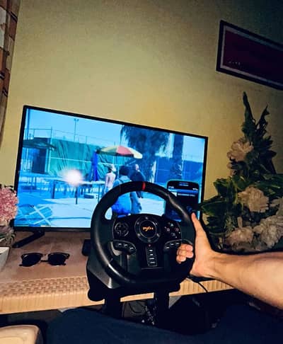 . PXN V900 Force Feedback Steering Wheel for PC/PS3/PS4/Xbox