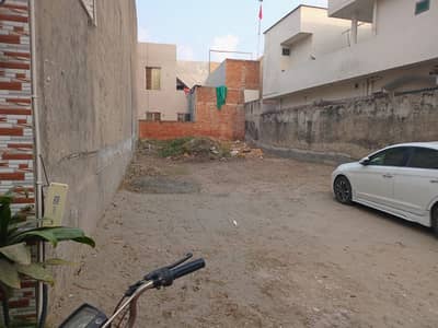 10 Marla Residential Plot Is For Sale In Mustafa Town-Mamdote Bock