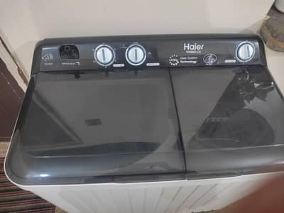 haier new washing machine  8kg