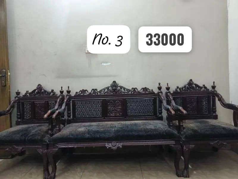 Chinyuti Sofas | Dewaans | 3 seater sofas + tables in bulk quantity 3