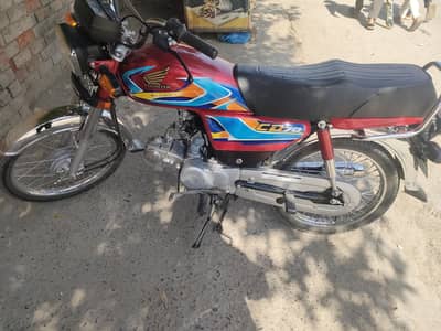 Honda CD 70 for sale 3hazar km drive