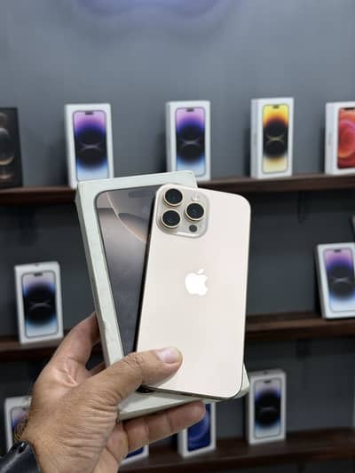 IPhone 16 pro max 256 Gb pta approved 95% helath with box