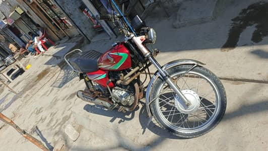 CG 125 Euro 2 2013 Model