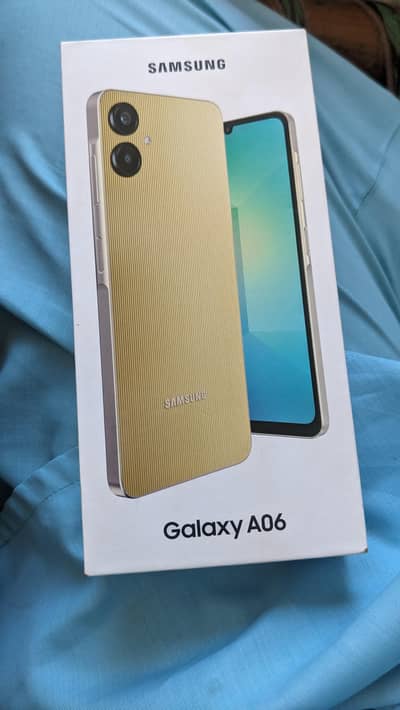 Samaung A06 with box 4/64gb