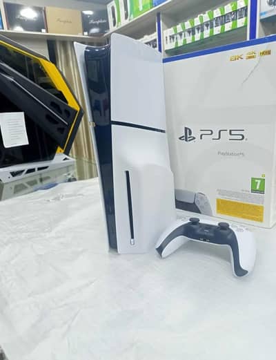 PS5 slim disc edition 1tb for sale 15 game sath contact My Whatsapp