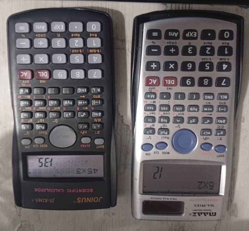 Two calculators 1