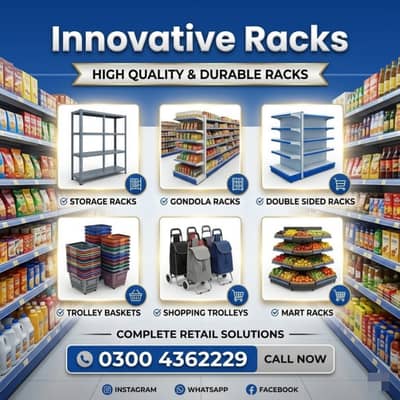 Store racks for sale / Mart Racks for sale / Grocery store racks