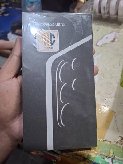 Samsung S26 Ultra Titanium White Box Packed 256Gb Officially PTA.