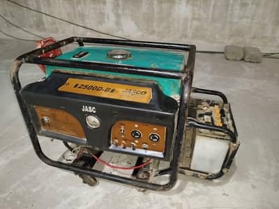 Jasco 2500D-B 2.5 KVA Portable Generator – Petrol and Gas - Self-Start