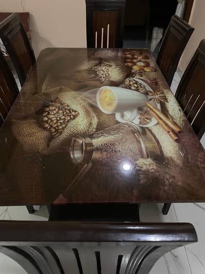 6 Seater dining table