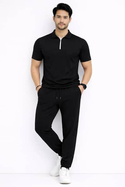 Men's Polyester Slim Fit Track Suit