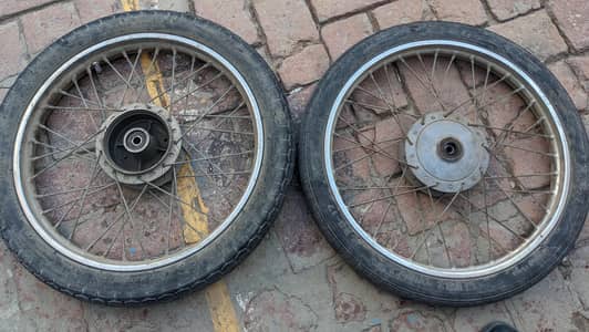 cd 70 back wheel or front wheel mukamal