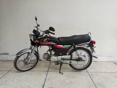 Honda CD 70 Black 2016